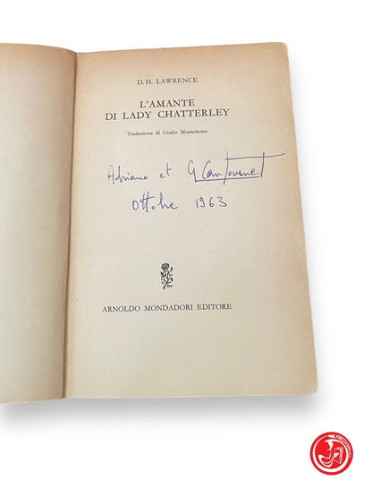 Lady Chatterley's Lover - DH Lawrence, Mondadori 1946 