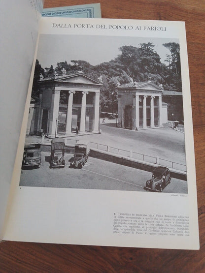 Rome - 2 volumes - Touring Club Italien - À travers l'Italie - nouvelle série 1960