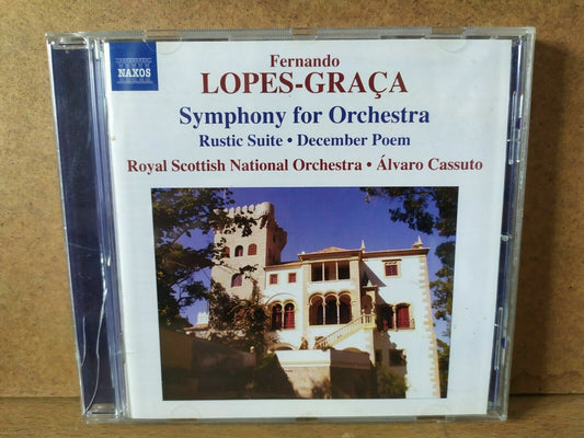 Lopes-Graça - Orchestre national royal écossais, Álvaro Cassuto 