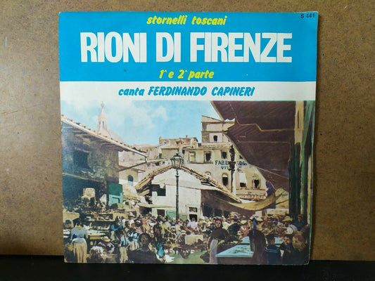 Stornelli Toscani, Rioni di Firentze, first, second part - Ferdinando Capineri 