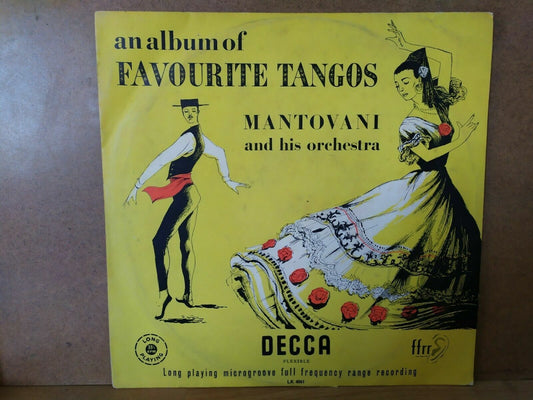 Mantovani et son orchestre – Un album de tangos préférés 