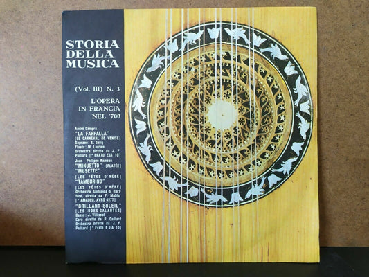 Storia Della Musica Vol. III N. 3 / L'opera in Francia nel '700