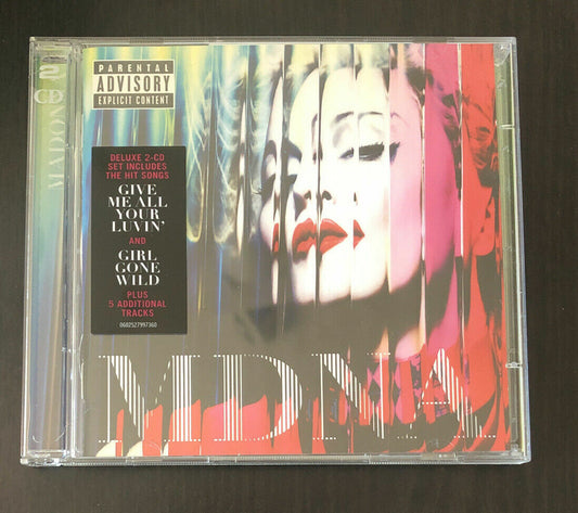 MADONNA - MDNA (2 CD) EUR - INTERSCOPE 2012 ÉDITION DELUXE NEUF RESCELLÉ 