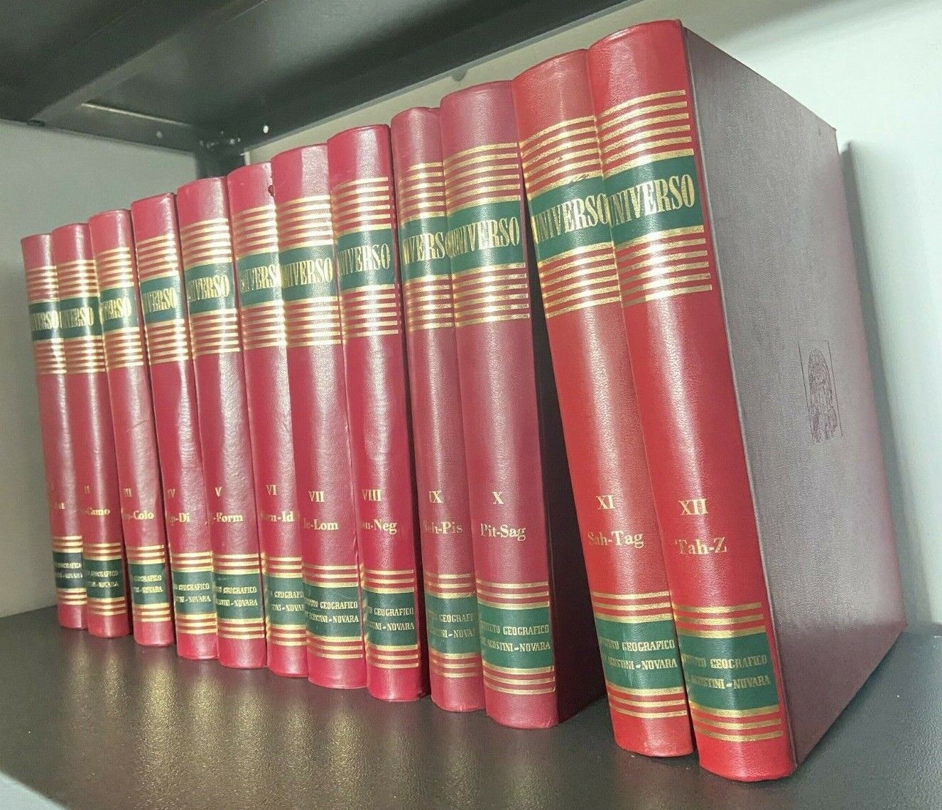 Enciclopedia Istituto geografico - Universo - 12 volumi