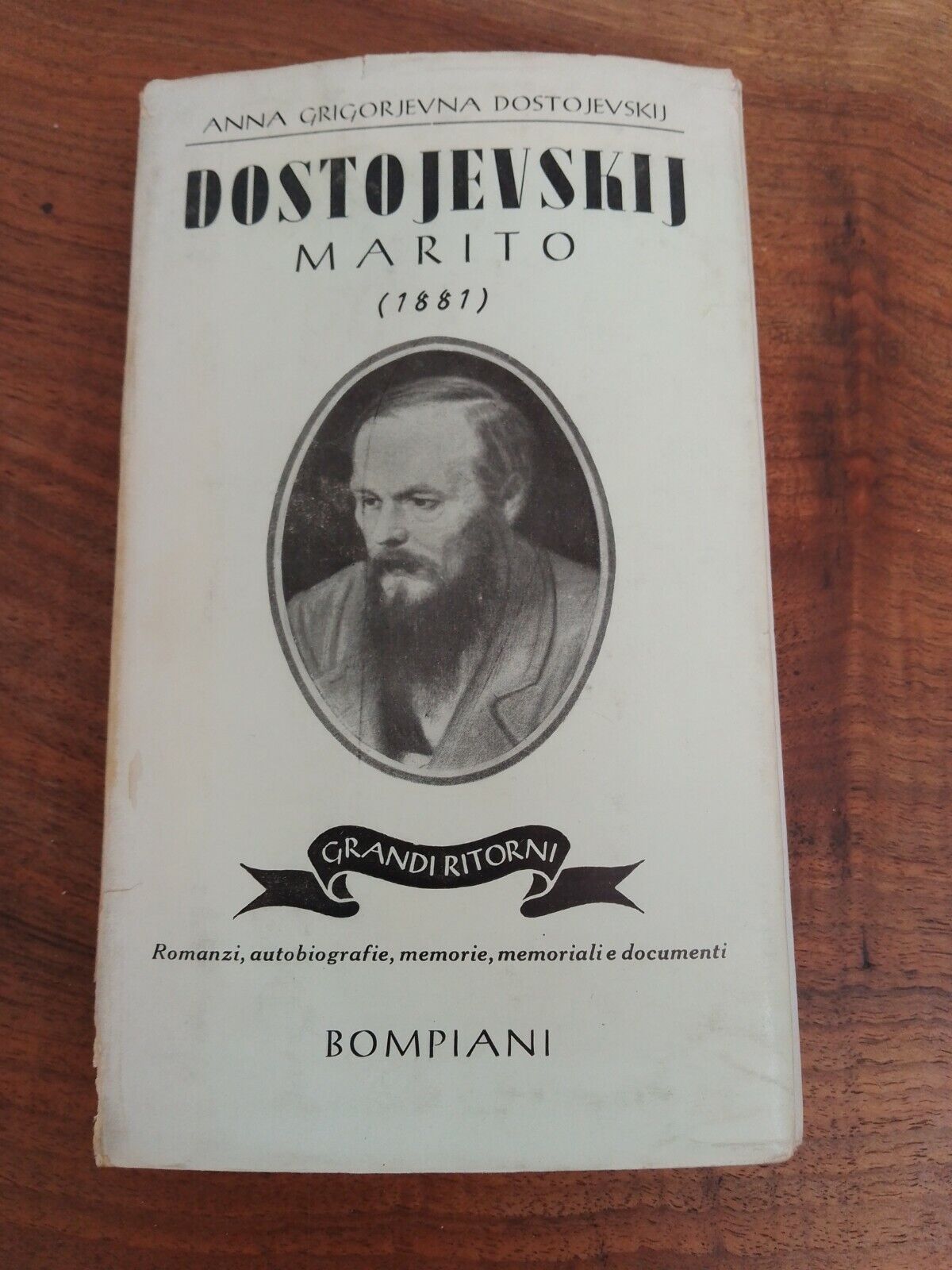 Marito (1881), Dostojevskij, "Grandi Ritorni" Bompiani