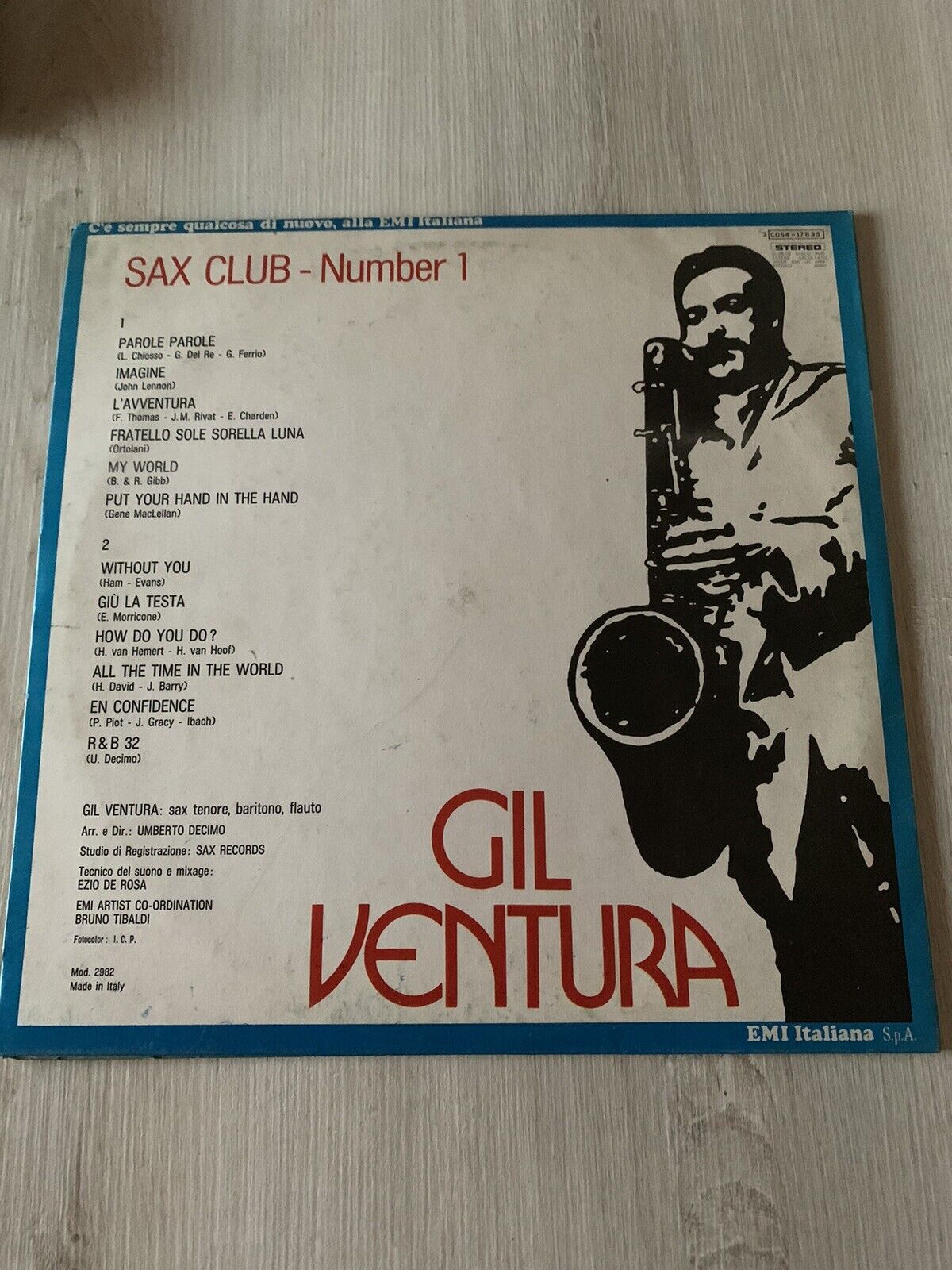 Gil Ventura - Club de saxophone numéro 1