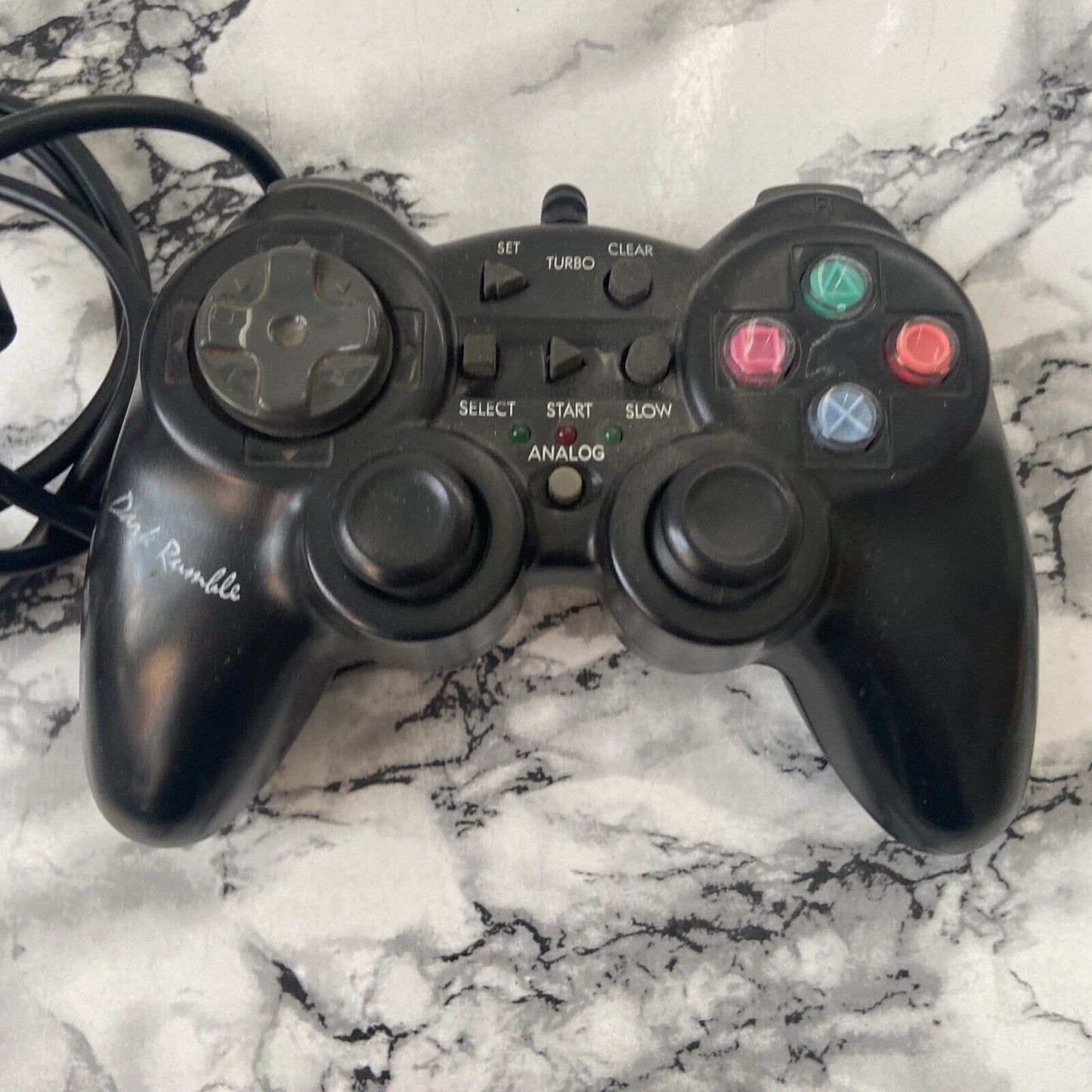 manette de jeu PS1 Dark Rumble