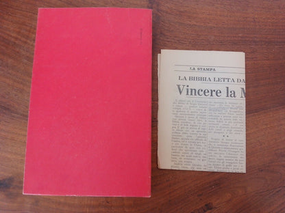 Un Commento Alla Bibbia, S.Quinzio, Adelphi, 1972 + articolo