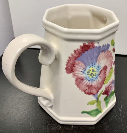 Caraffa in ceramica decorata