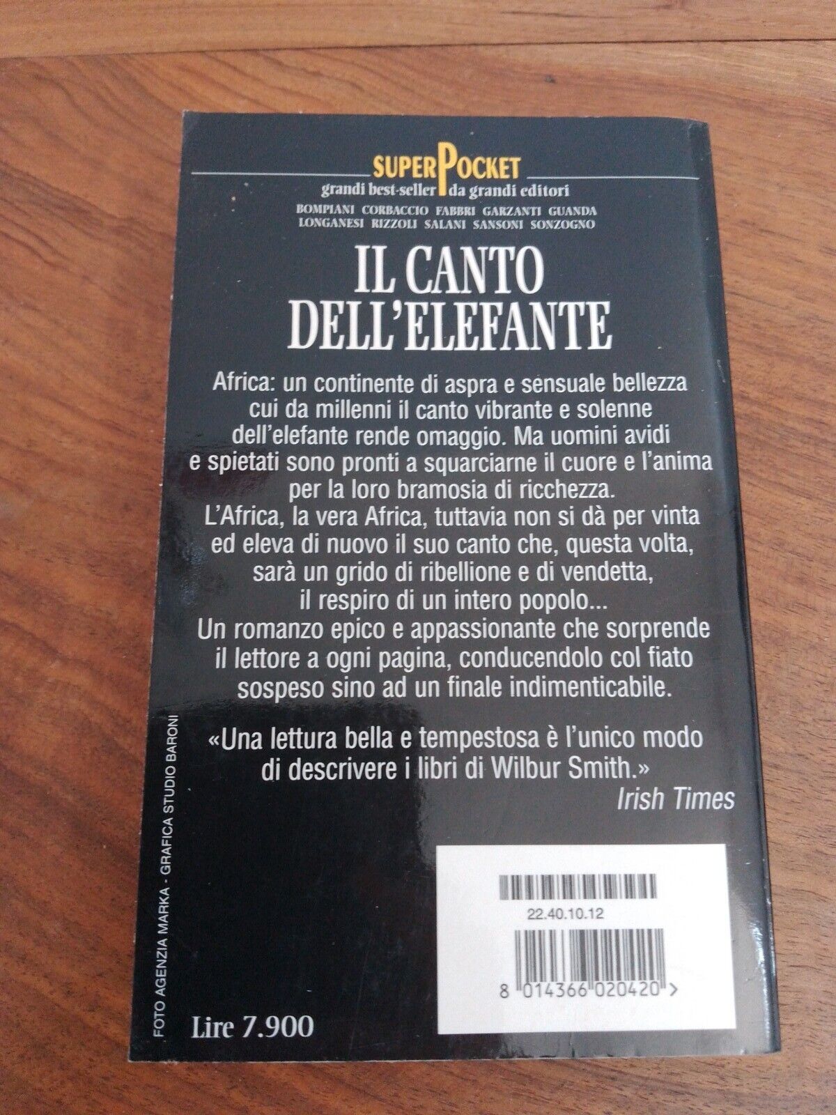 Le chant de l'éléphant - Wilbur Smith