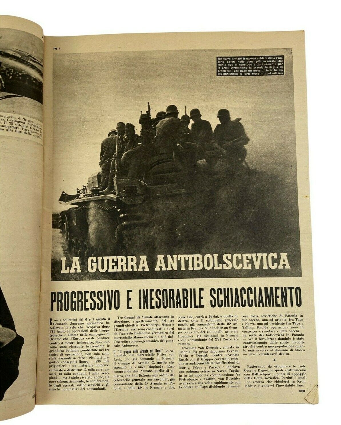 Italian edition - TEMPO n 117 - The samurai saber - August 1941