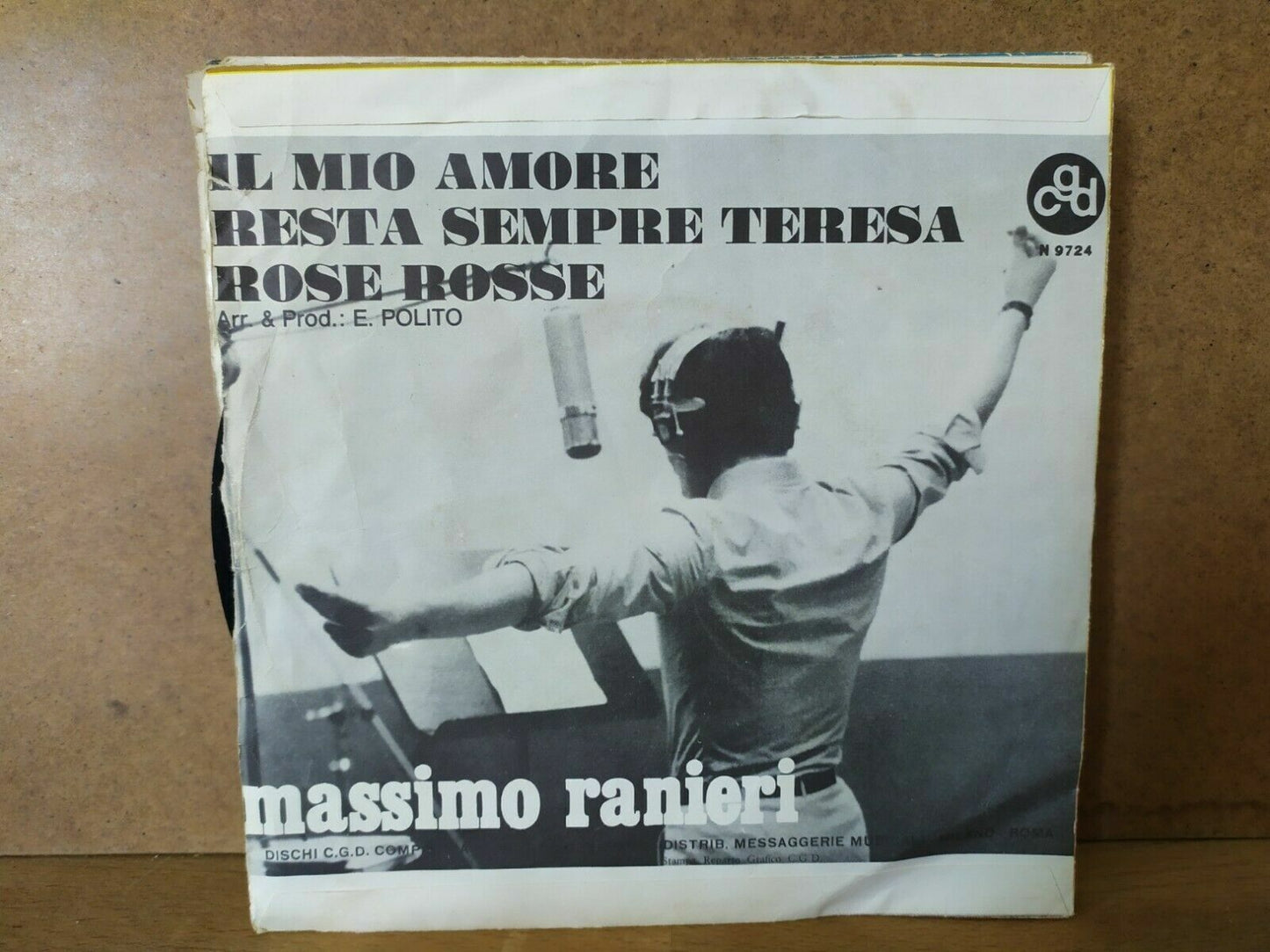 Massimo Ranieri – My Love Always Remains Teresa / Red Roses