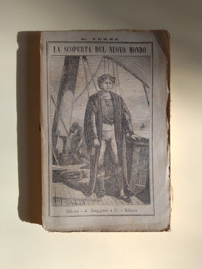 The discovery of the new world - G. Verne - S. Muggiani and C. 1878