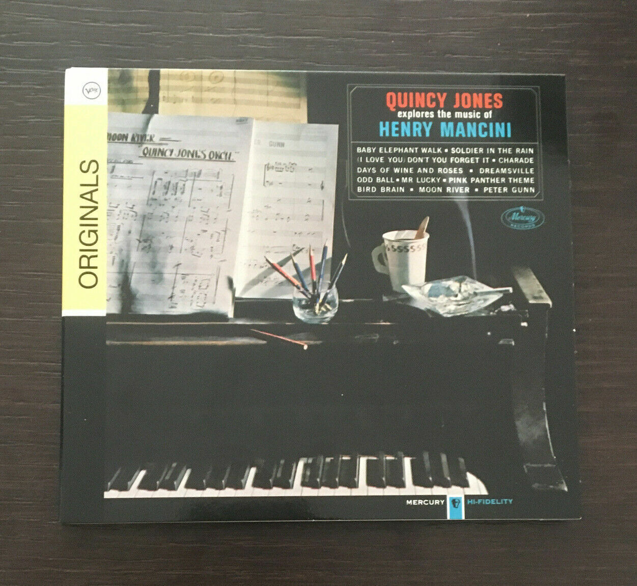 CD Quiney Jobes - explore la musique d'Henry Mancini 