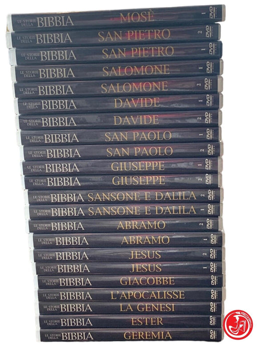 LE STORIE DELLA BIBBIA 22 DVD