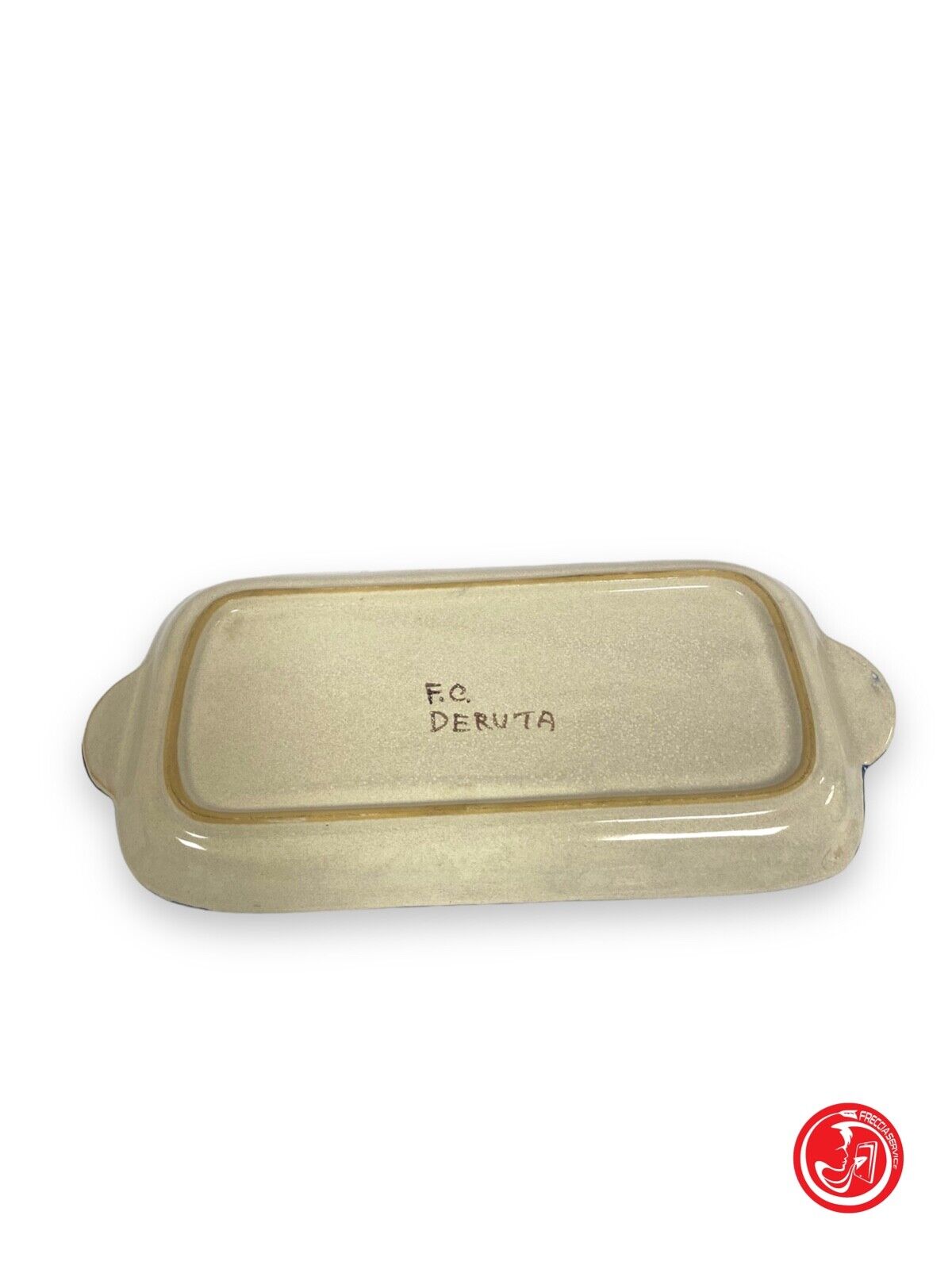 FC Deruta ceramic tray 