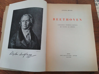 Beethoven, Antonio Bruers, Dott. Giovanni Bardi editore, 1940