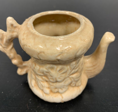 Mini ceramic teapot ornament