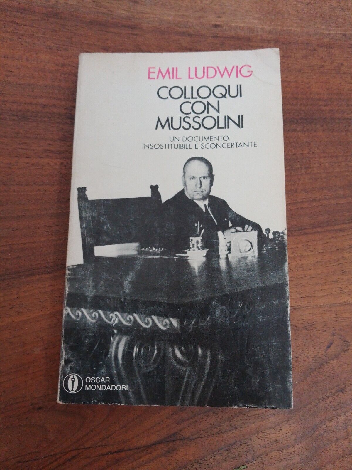 Conversations avec Mussolini, Emil Ludwig, Mondadori, 1970