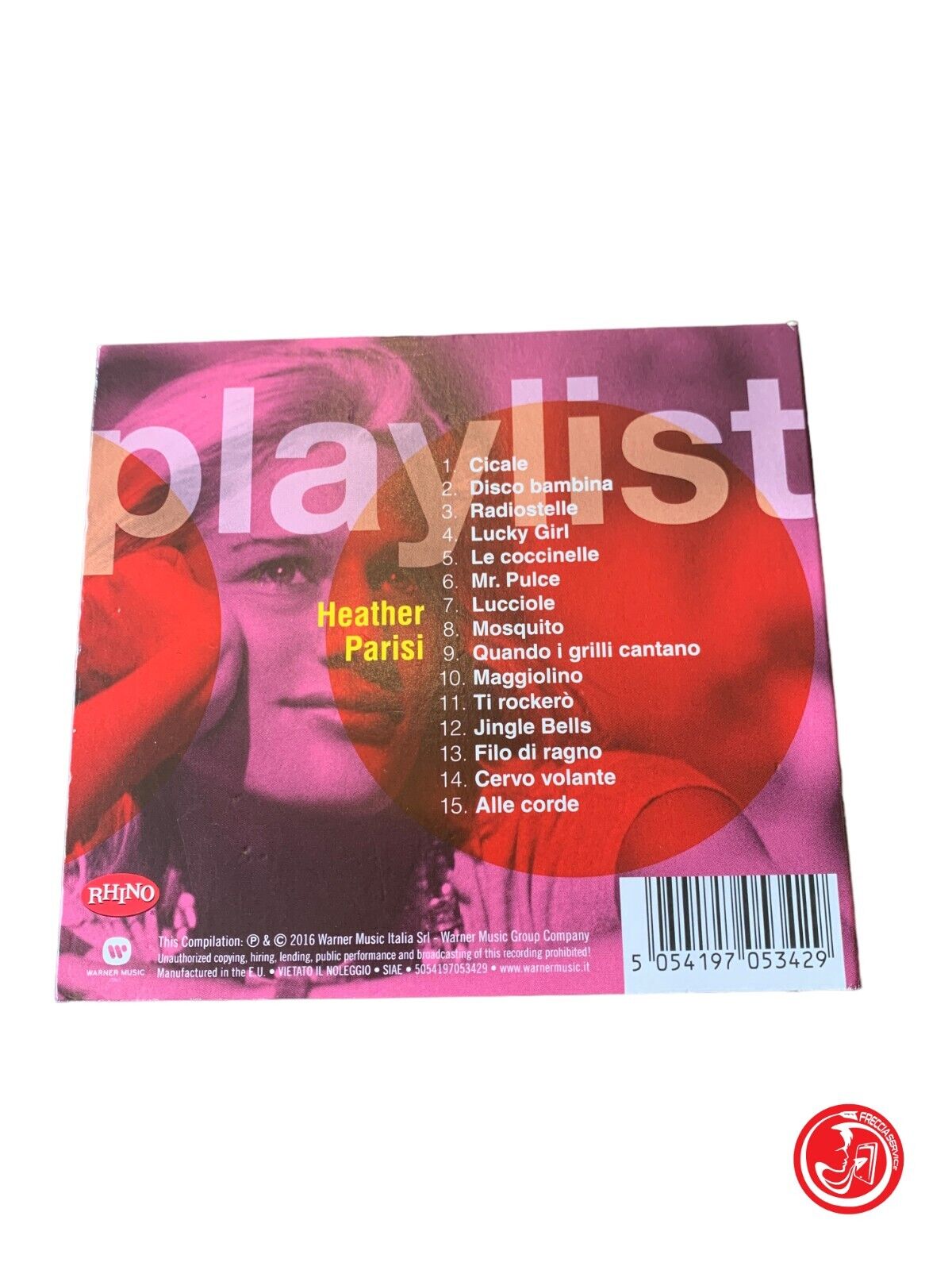Heather Parisi - Playlist